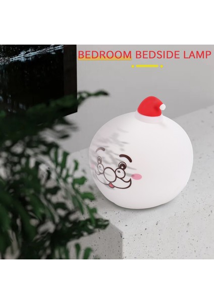 7 Renk Değiştirme Noel Baba Gece Lambası, Taşınabilir Yumuşak Silikon Çocuk Yatak Odası Odası Dekor Lambası, Çocuklar Için (Noel Baba Gece Lambası) (Yurt Dışından) modelleri