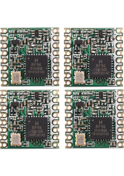4 Adet RFM95 RFM95W 868 RFM95-868MHZ Lora SX1276 Kablosuz Alıcı-Verici Modülü Fcc Rohs Etsı Reach (Yurt Dışından)