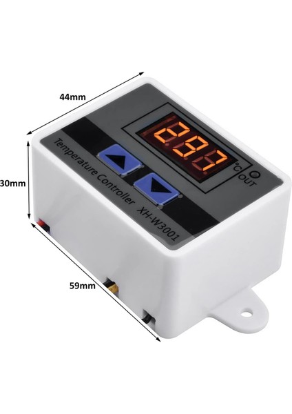 Многоцелевые Наборы,2 Adet XH-W3001 Dijital Sıcaklık Kontrol Cihazı Sensörlü AC110V-220V Termostat Sıcaklık Anahtarı Isıtma Soğutma (Yurt Dışından)