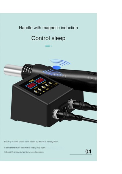 Многоцелевые НАБОРЫ,8898 Lehimleme Istasyonu 2 In 1 Sıcak Hava Havya LCD Dijital Ekran Kaynak Istasyonu Bga Pcb Ic Onarım Abd Plug (Yurt Dışından)