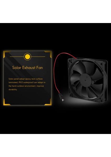Güneş Paneli Egzoz Fanı, Karavanlar, Seralar, Evcil Hayvan Evleri Için 5V10W Su Geçirmez Taşınabilir Fan (Yurt Dışından) modelleri
