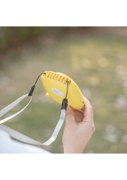 Mini Asılı Boyun Fanı, Küçük USB Masası El Taşınabilir Kişisel Soğutma Hava Fanı Gece Lambası Ofis Ev Seyahat Için, Beyaz (Yurt Dışından) indirimleri