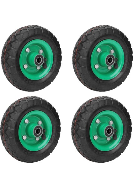 4x Şişme Lastik Aşınmaya Dayanıklı 6in Tekerlek 150MM Lastik Endüstriyel Sınıf Arabası Arabası Lastiği Tekeri 250KG 36PSI (Yurt Dışından)