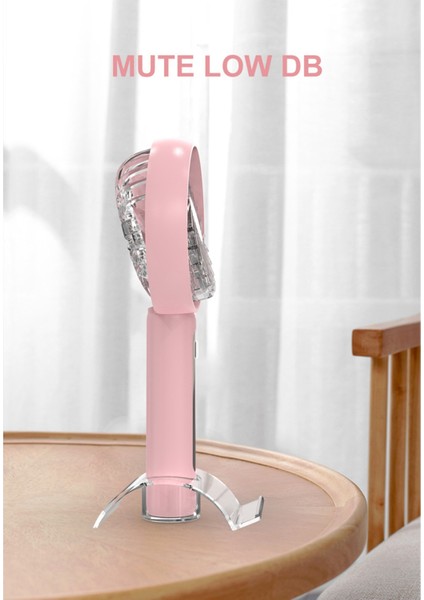Mini Masa Fanı Taşınabilir Mobil Tutucu Fanlar El Tipi Dış Mekan USB Masaüstü Hava Soğutucu Ofis Tabanlı - Pembe (Yurt Dışından) modelleri