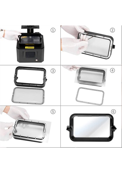 10PCS Fep Film Yayın Filmleri Çoğu Model Için 200MM x 140MM x 0.15MM 3D Yazıcı (Yurt Dışından) modelleri