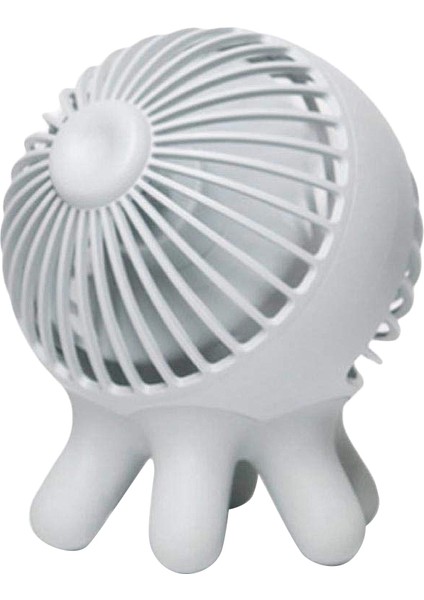 USB Fan, Ofis Odası Dış Mekan Seyahati Için Şarj Edilebilir, Ahtapot Şeklinde Elektrikli Çalıştırılan Kişisel Taşınabilir El Fan Pili (Yurt Dışından)