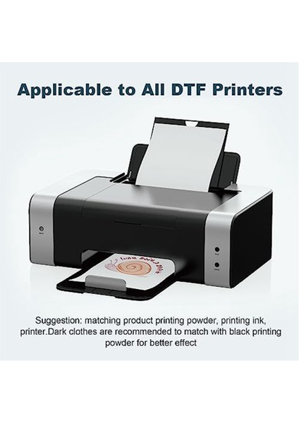 Dtf Yazıcılar Için Dtf Transfer Filmi - Çift Taraflımat Kaplamalı Dtf Film Transfer Kağıdı, Doğrudan Tişört Torbasına, Polyester (Yurt Dışından)