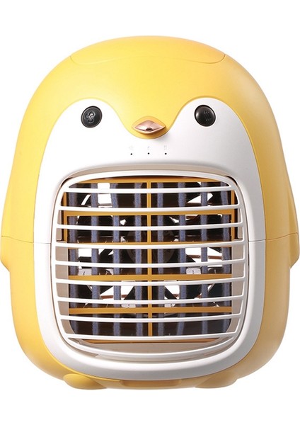 -HF03 Penguen Su Soğutma Fanı, USB Mini Masaüstü Soğutma ve Nemlendirme Klima Fanı (Sarı) (Yurt Dışından) fiyatları