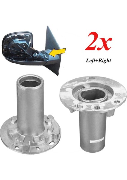 2x Araba Yan Kapı Kanat Ayna Braketi Dişli Rulman Iç Astar ile Uyumlu-T5 T6 Taşıyıcı 2003-2016 7E1857000 (Yurt Dışından) fiyatları