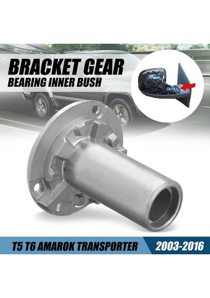 2x Araba Yan Kapı Kanat Ayna Braketi Dişli Rulman Iç Astar ile Uyumlu-T5 T6 Taşıyıcı 2003-2016 7E1857000 (Yurt Dışından) fırsatları