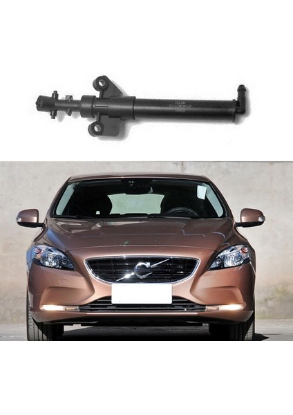 Araba Sol Far Temizleme Suyu Püskürtme Kapağı Far Yıkama V40 2013-2015 ile Uyumlu 31276117 (Yurt Dışından) fiyatları