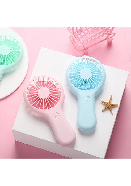 Mavi Taşınabilir Mini El Fan USB Şarj Edilebilir Ofis Yurdu Öğrenci Hediye Için Uzun Dayanıklılık (Yurt Dışından) modelleri