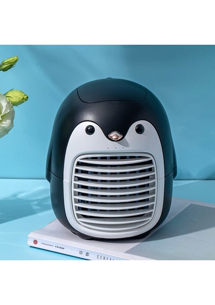 -HF03 Penguen Su Soğutma Fanı, USB Mini Masaüstü Soğutma ve Nemlendirme Klima Fanı (Sarı) (Yurt Dışından) fırsatları