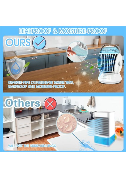 Taşınabilir Klima Fan Soğutucu Kapalı Nemlendirici Fonksiyonlu Elektrikli Evaporatif Masa (Yurt Dışından) fiyatları