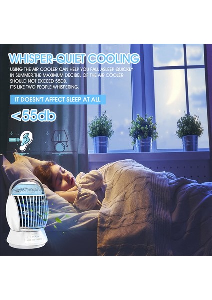 Taşınabilir Klima Fan Soğutucu Kapalı Nemlendirici Fonksiyonlu Elektrikli Evaporatif Masa (Yurt Dışından) fırsatları