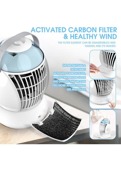 Taşınabilir Klima Fan Soğutucu Kapalı Nemlendirici Fonksiyonlu Elektrikli Evaporatif Masa (Yurt Dışından) indirimleri