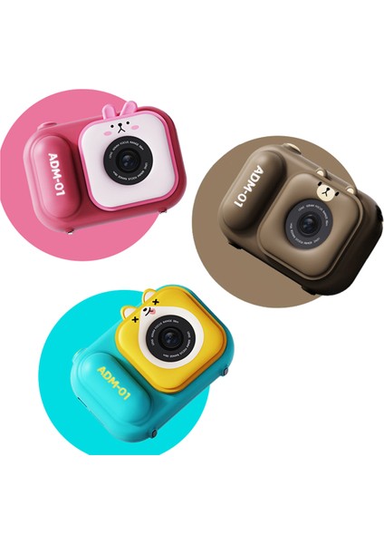 S11 48MP El Braketi Hd Çift Lensli Çocuk Kamera Fotoğraf Video Desteği Sabit Çok Fonksiyonlu Kamera, Kahverengi (Yurt Dışından) fiyatları