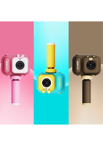 S11 48MP El Braketi Hd Çift Lensli Çocuk Kamera Fotoğraf Video Desteği Sabit Çok Fonksiyonlu Kamera, Kahverengi (Yurt Dışından) fırsatları