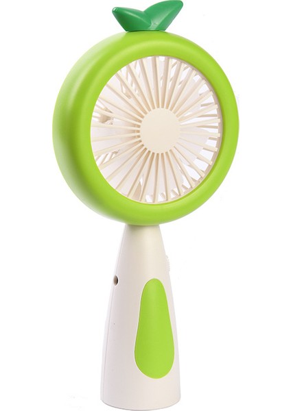 LED Gece Lambası ile Küçük El Fanı 2 Hızlı USB Şarj Edilebilir Açık Havada Seyahat Için Yürüyüş Yürüyüş (Yeşil) (Yurt Dışından) fiyatları