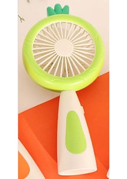 LED Gece Lambası ile Küçük El Fanı 2 Hızlı USB Şarj Edilebilir Açık Havada Seyahat Için Yürüyüş Yürüyüş (Yeşil) (Yurt Dışından) fırsatları