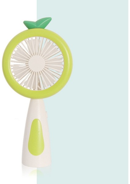 LED Gece Lambası ile Küçük El Fanı 2 Hızlı USB Şarj Edilebilir Açık Havada Seyahat Için Yürüyüş Yürüyüş (Yeşil) (Yurt Dışından) indirimleri