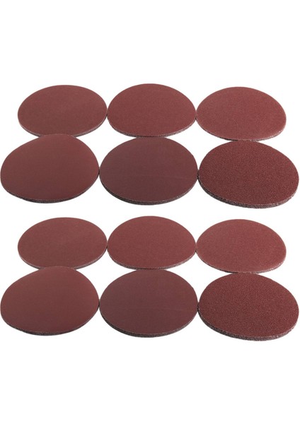 60 Adet/takım 5 Inç 125MM Yuvarlak Zımpara Diski Kum Sayfaları Grit 80/100/120/180/240/320 Kanca ve Döngü Zımpara Diski (Yurt Dışından)