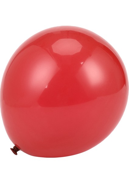 200 Adet Yakut Kırmızı Balon Yeni Parlak Metal Inci Lateks Balonlar Krom Metalik Renkler Hava Balonları Düğün Dekorasyon (Yurt Dışından)