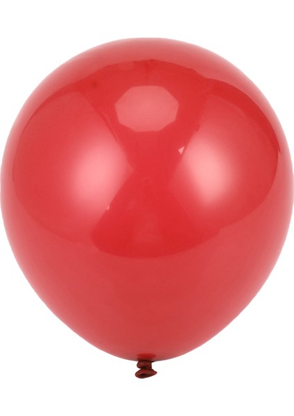 200 Adet Yakut Kırmızı Balon Yeni Parlak Metal Inci Lateks Balonlar Krom Metalik Renkler Hava Balonları Düğün Dekorasyon (Yurt Dışından)