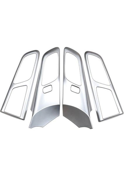 Ranger Everest Endeavour 2015-2021 ile Uyumlu Araba Iç Kapı Kolu Kase Kapağı Trim Çerçeve Dekoratör Etiket Aksesuarları (Yurt Dışından)