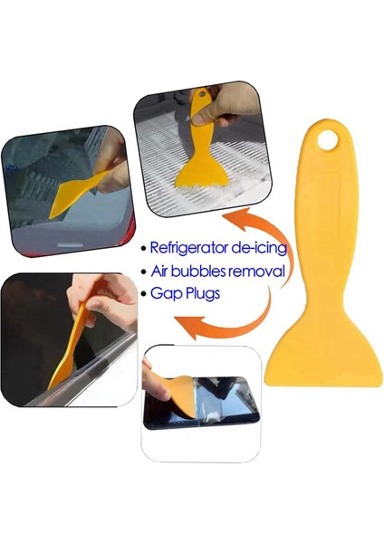 6 Paket Plastik Tıraş Bıçağı Kazıyıcı Aracı Hiçbir Çizik Etiket Kaldırma Kazıyıcı Temizlik Için Yapışkanlı Etiket Çıkartma Tutkal (Yurt Dışından) fırsatları