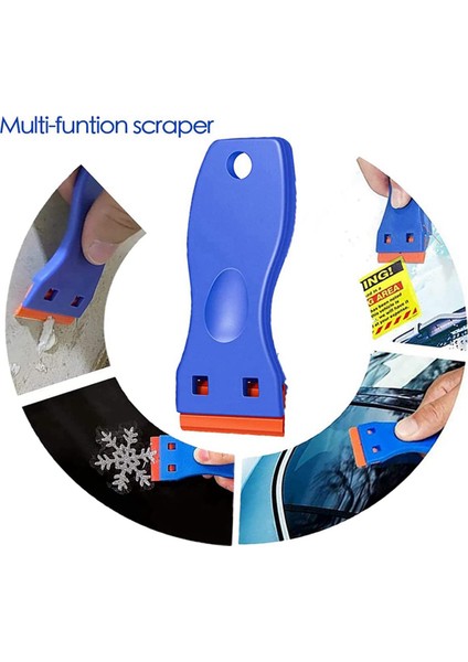 6 Paket Plastik Tıraş Bıçağı Kazıyıcı Aracı Hiçbir Çizik Etiket Kaldırma Kazıyıcı Temizlik Için Yapışkanlı Etiket Çıkartma Tutkal (Yurt Dışından) indirimleri