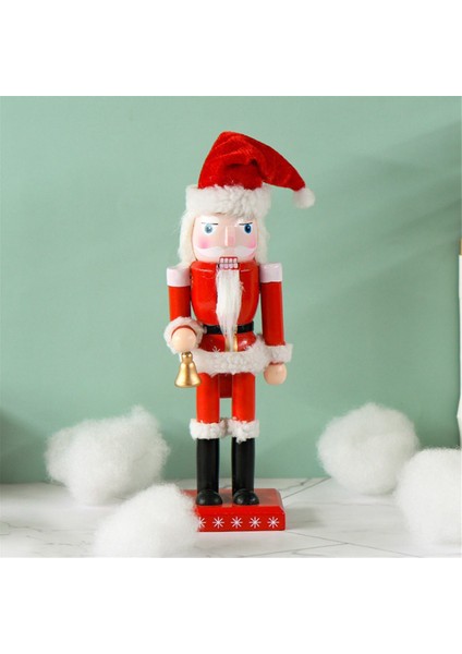 Noel Noel Baba Fındıkkıran Tatil Ahşap Fındıkkıran Santa Şekil Ev Dekor Mevcut Süsler (Yurt Dışından) modelleri