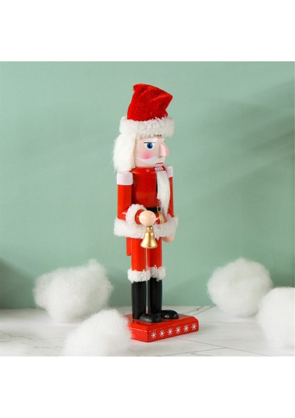 Noel Noel Baba Fındıkkıran Tatil Ahşap Fındıkkıran Santa Şekil Ev Dekor Mevcut Süsler (Yurt Dışından) fırsatları