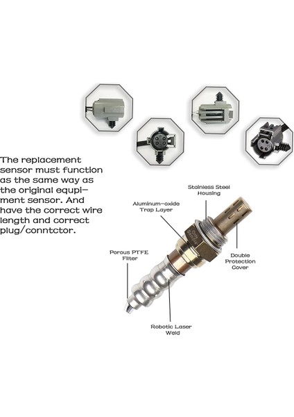 Oksijen O2 Sensörü 234-4076 1996-2001 Jeep Cherokee L6-4.0l/98-99 Jeep Tj Dodge Dakota V8-5.9l Için Yukarı Akış (Yurt Dışından) fırsatları