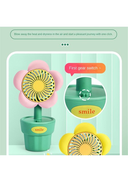 Taşınabilir USB Fan Şarj El Mini Sevimli Stil Doğum Günü Hediyeleri Için Beyaz (Yurt Dışından)