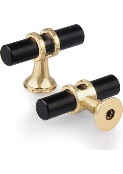 10 Adet Mutfak Dolabı Kolları Tek Delik Çekmece Çekme Kolları Şifonyer Çinko Alaşımlı Dolap T Bar Kolu (Yurt Dışından) indirimleri