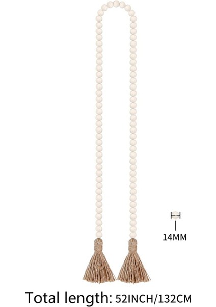 5x Ahşap Boncuk Çelenk Püsküller, Çiftlik Evi Boncuk Rustik Ülke Dekor Namaz Boho Boncuk Ahşap Renk (Yurt Dışından) indirimleri