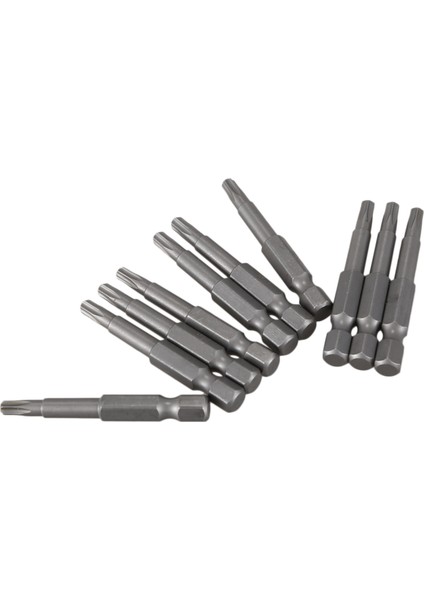 6.3mm Altıgen Şaft 4mm T20 Manyetik Uçlu Torx Tornavida Uçları 20 Adet (Yurt Dışından)