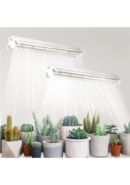 Paket Büyümek Işık Şeritleri, 102 LED Ampuller Beyaz Tam Spektrumlu Bitki Işık Kapalı Bitkiler Büyüyen Fide Abd Tak Için (Yurt Dışından) fiyatları