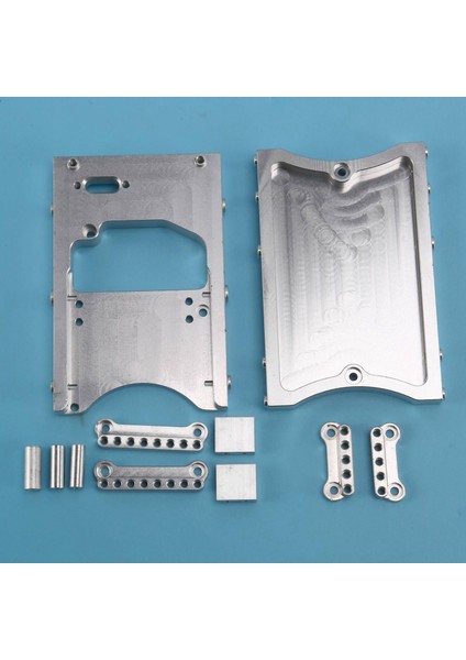 2x Metal Direksiyon Servo Sabit Montaj Dirseği Kiriş Mn D90 D91 D96 D99 MN90 MN99S 1/12 Rc Araba, Gümüş (Yurt Dışından)