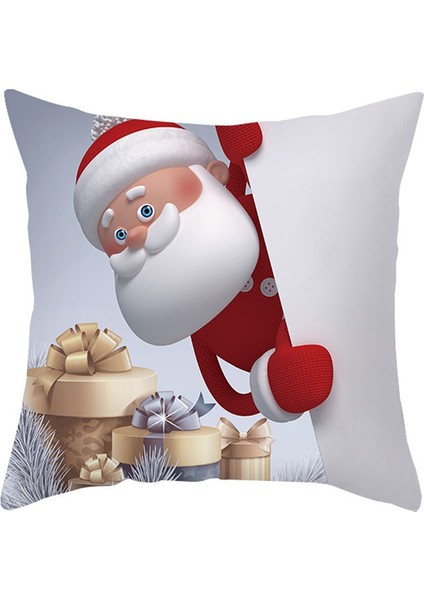 Ev Için Noel Minder Örtüsü Süslemeleri Noel Süsleri Noel Navidad Hediyeleri Mutlu Yıllar (Yurt Dışından)