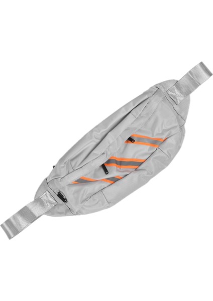 Göğüs Çantası Erkek Omuz Çantası Su Geçirmez Bel Çantası Erkek Yansıtıcı Şerit Fanny Paketleri Hip-Hop Erkekler Bel Paketi Beyaz (Yurt Dışından) indirimleri