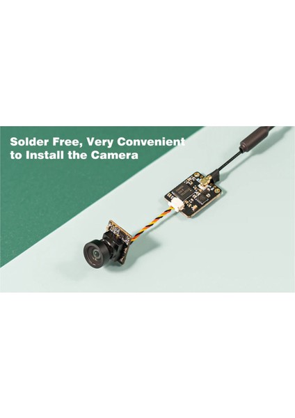 C03 Fpv Mini Kamera 2.1mm Lens 1/3 Inç Cmos Sensör 160°FOV Takım Elbise M03 ile Uyumlu 5.8g Vtx Fpv Quadcopters ile Uyumlu (Yurt Dışından)