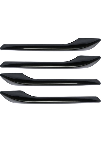 Araba Kapı Kolu Sarma Kapak Model 3 ile Uyumlu 4 Adet Araba Kapı Tokmağı Model3 2017-2019 Araba Modifikasyon Etiketi (Yurt Dışından)