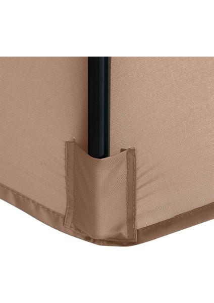 3 Metre Yedek Kumaş Yuvarlak Bahçe Şemsiye Kapak 8 Kollu Şemsiye Güneşlik Kalkan Yağmur Kapak Bahçe Malzemeleri ile Uyumlu, Haki (Yurt Dışından) fırsatları