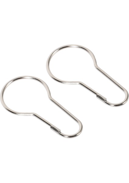 200 Adet Demir Duş Perdesi Kancası Halkası Armut Klipsi (Yurt Dışından) fiyatları