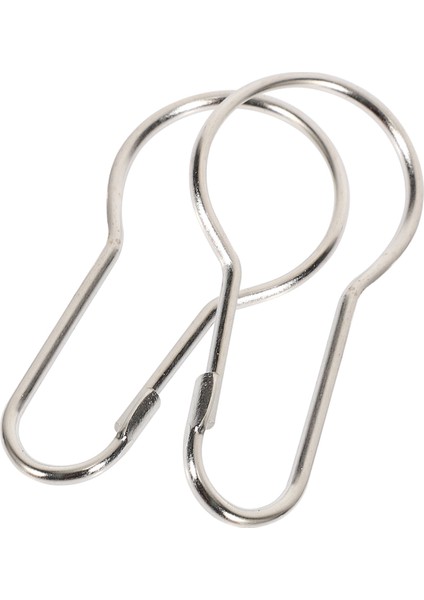 200 Adet Demir Duş Perdesi Kancası Halkası Armut Klipsi (Yurt Dışından) modelleri