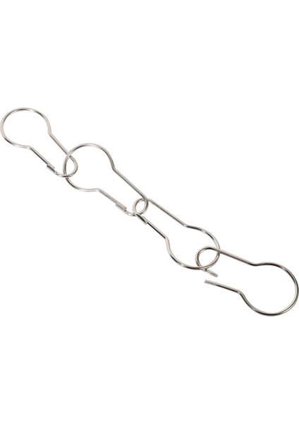 200 Adet Demir Duş Perdesi Kancası Halkası Armut Klipsi (Yurt Dışından) fırsatları