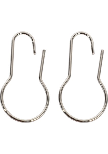 200 Adet Demir Duş Perdesi Kancası Halkası Armut Klipsi (Yurt Dışından) indirimleri