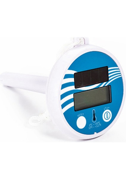 Yüzen Dijital Havuz Termometresi Güneş Enerjili Açık Havuz Termometresi Su Geçirmez LCD Ekran Spa Termometresi (Yurt Dışından)